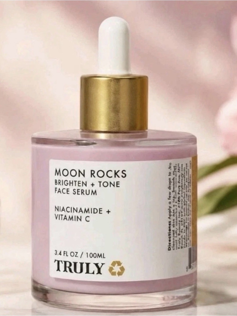 Truly Moon Rocks Brighten + Tone Face Serum — Lavender